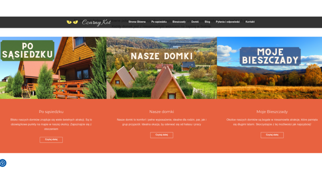 AKTUALNA SPÓJNA KONCEPCJA - Przemyślany układ, ukazanie jakie są najważniejsze informacje