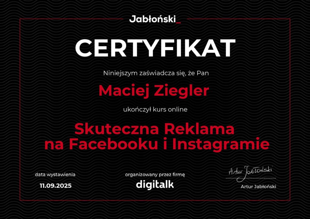 Skuteczna Reklama na Facebooku i Instagram