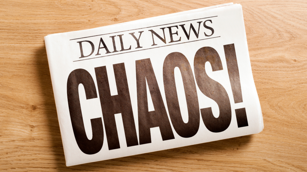 Chaos w treściach wszędzie wszystko i nic do końca